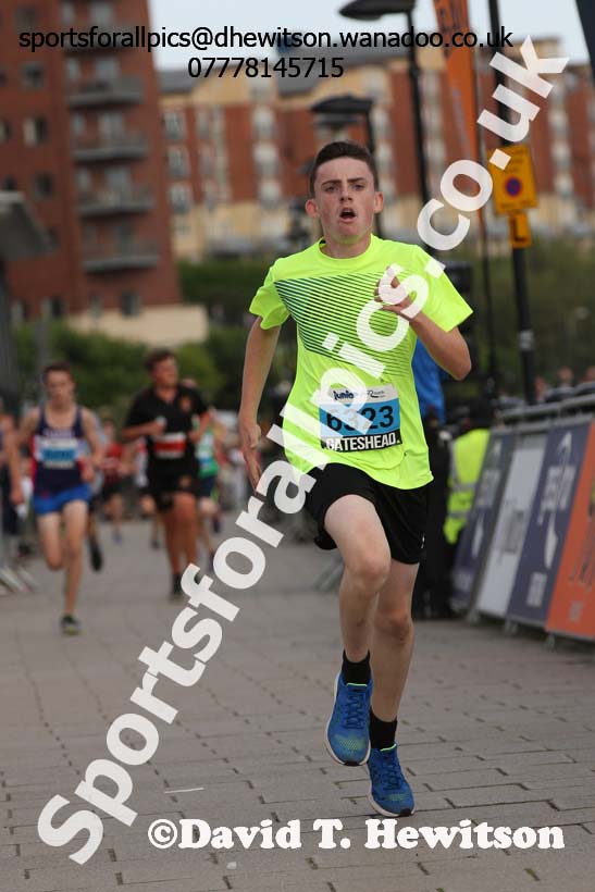 Boys Junior Great  North Run, Newcastle/Gateshead. Photo: David T. Hewitson/Sports for All Pics